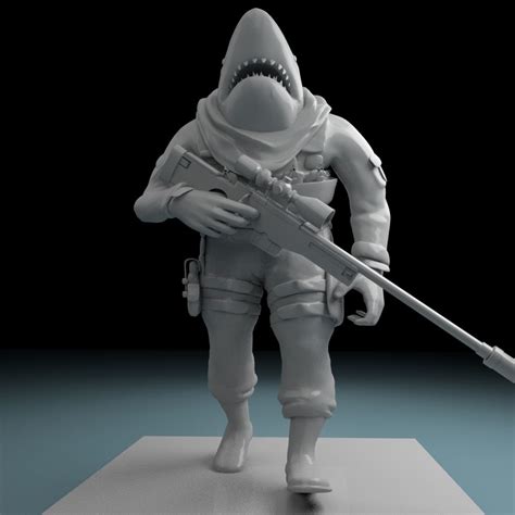 king shark deviantart|Free 3D file King Shark ・3D printable object to  .